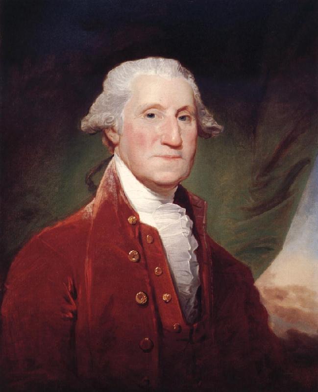 Gilbert Stuart George Washington oil painting image